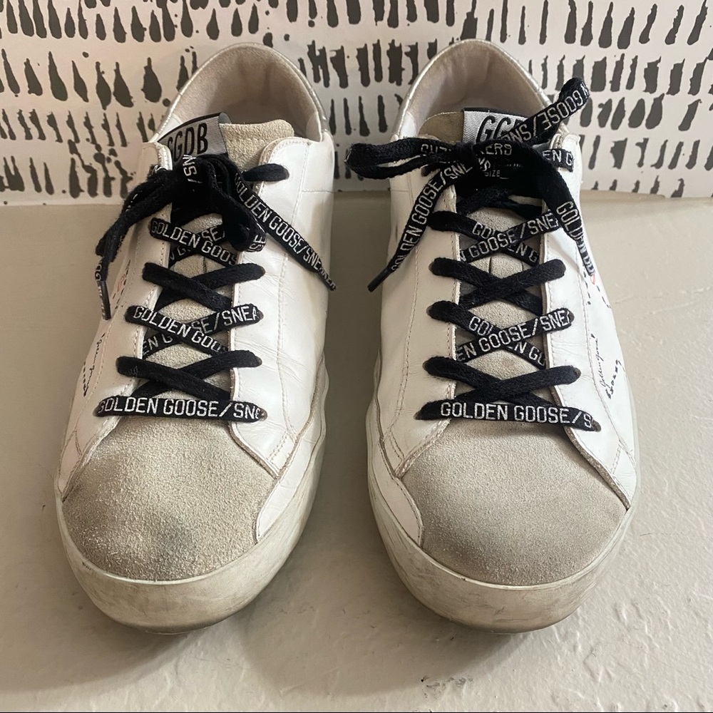 Golden Goose Dotted Star Superstars 40 - Picture 2 of 8